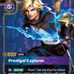 (199/221) Riftbound TCG Spiritforged Single: Ezreal, Prodigal Explorer (V.1 - Rare) Holo Rare