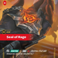 (222/221) Riftbound TCG Spiritforged Single: Seal of Rage Holo Showcase