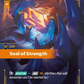 (231/221) Riftbound TCG Spiritforged Single: Seal of Strength Holo Showcase
