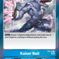 (ST2-15) Digimon TCG Resurgence Booster Single: Kaiser Nail (ST2-15)  Common