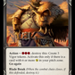 (126) Flesh & Blood TCG Super Slam Single: Overbearing Presence (Cold Foil)  Common