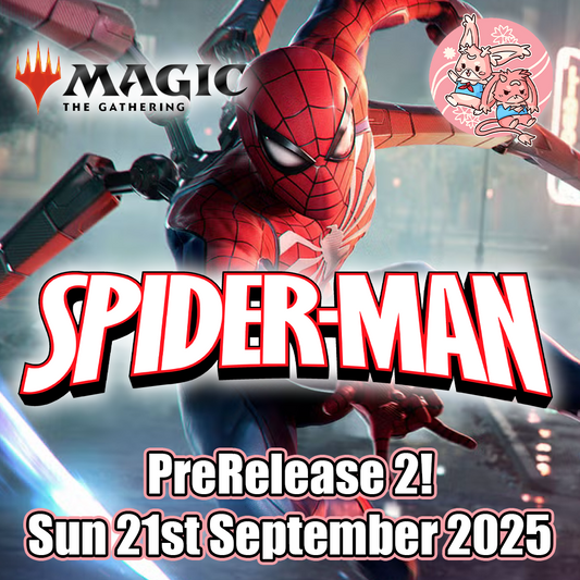 Magic the Gathering: Spiderman PreRelease 2 - Sun 21st September 2025