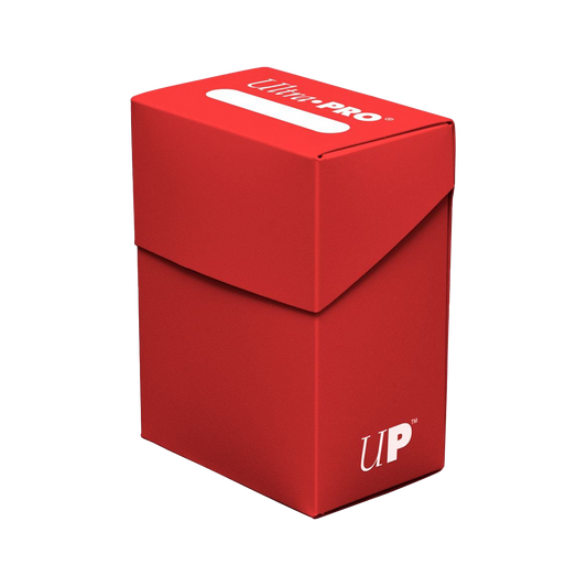 Ultra PRO Plain Deck Box - Red