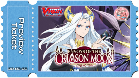 Cardfight Vanguard: Envoys of the Crimson Moon Sneak Preview - Sat 20th June 2026