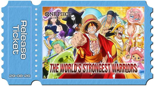 One Piece: OP17 The Worlds Strongest Warriors Release Event - Sat 29th August 2026
