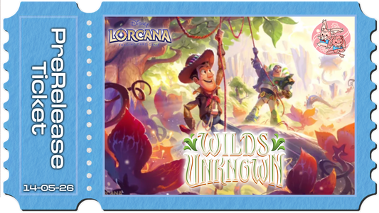 Lorcana: Wilds Unknown PreRelease - Thu 14th May