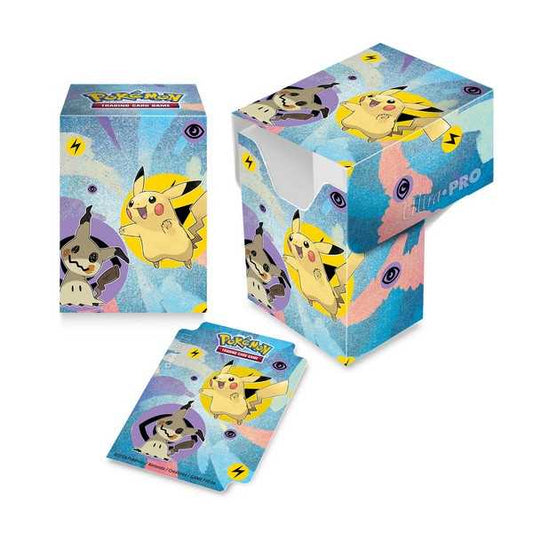 Ultra Pro Pokémon Pikachu & Mimikyu Full View Deck Box