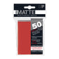 Ultra Pro Pro Matte Standard Deck Protectors (50ct) - Red