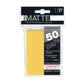 Ultra Pro Pro Matte Standard Deck Protectors (50ct) - Yellow