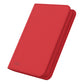 Ultimate Guard Zipfolio 160 8-Pocket Xenoskin - Red