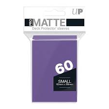 Ultra Pro - Pro Matte Deck Protector Sleeves - Small 60ct - Purple