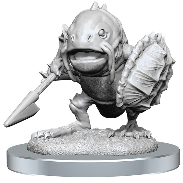 WizKids - D&D Nolzurs Marvelous Miniatures: Locathah & Seal - Wave 20
