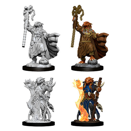 WizKids - D&D Nolzurs Marvelous Miniatures: Female Dragonborn Sorcerer - Wave 8