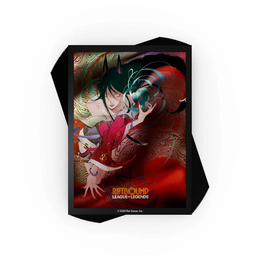 Riftbound: League of Legends TCG: Origins Standard Size Art Sleeves: Ahri (100 ct)