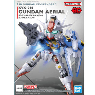 Gundam Model Kit: Gundam Ex-Standard Gundam Aerial: Super Deformed Grade (SD)