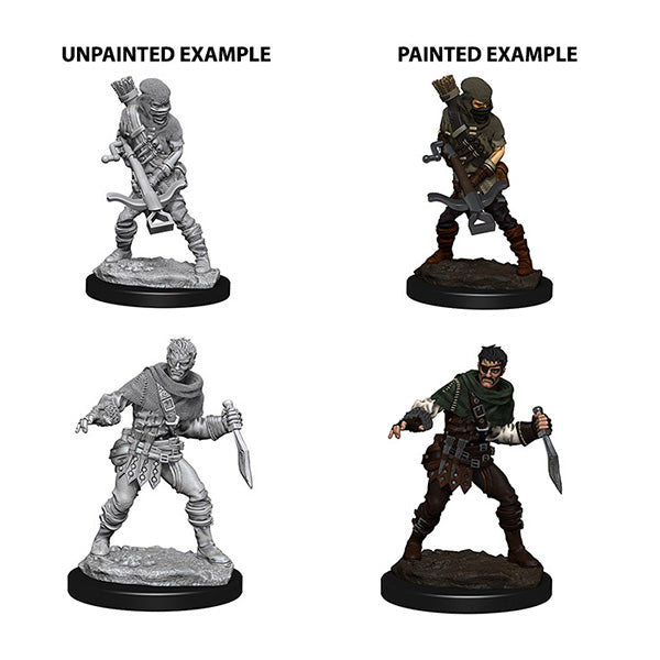 WizKids - Deep Cuts Unpainted Miniatures: Bandits - Wave 4