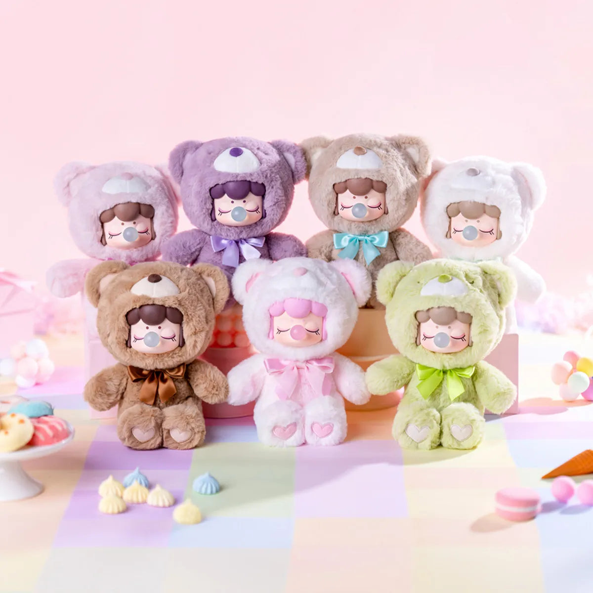 Rolife: Nanci: Colorful Chocolate Cuite Bears: Surprise Plush Doll Blind Box
