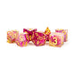 Fanroll - Sharp Edge Resin Dice Set: Thousand Day Red