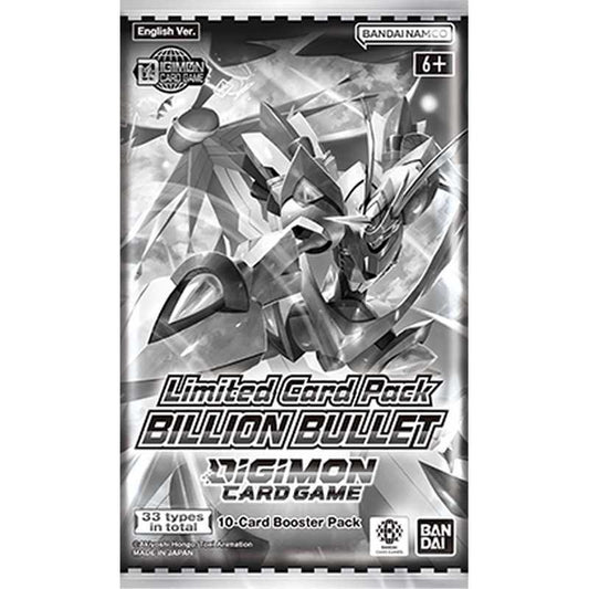 Digimon Card Game (CG): Billion Bullet (LM-06) Limited Card Pack