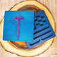 Mystery Dice Goblin (MDG): Wooden Dice Box (Blue)