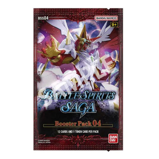 Battle Spirits Saga: Booster Pack - Savior Of Chaos - Set 4 [BSS04]