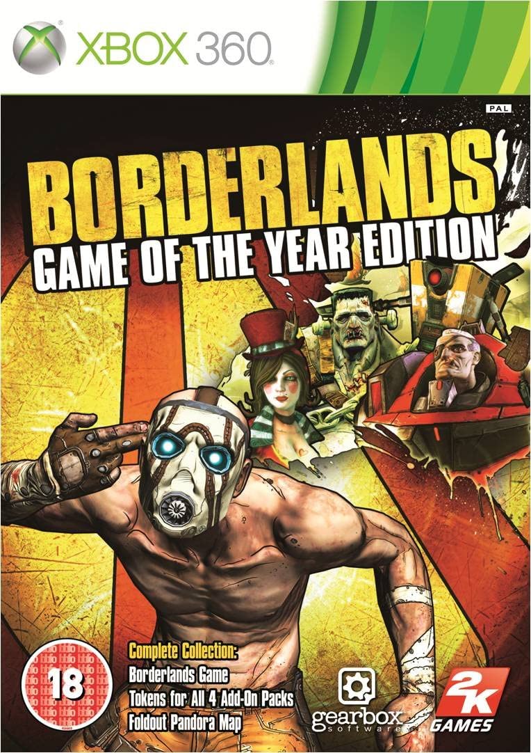 Xbox 360: Borderlands [Game of the Year]