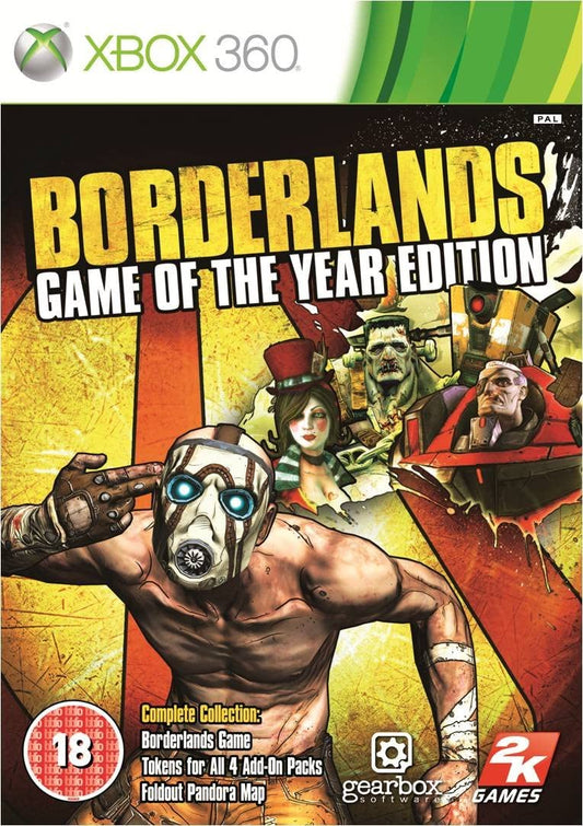 Xbox 360: Borderlands [Game of the Year]