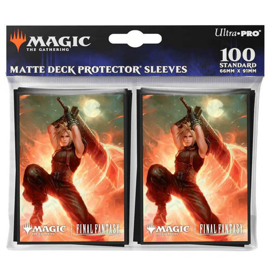 Magic: The Gathering - Final Fantasy 100ct Deck Protector Sleeves Commander A
