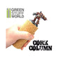 Green Stuff World: Sculpting Column Cork for Armatures