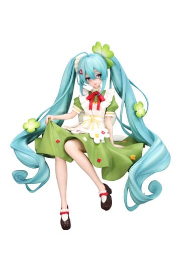 Hatsune Miku: Noodle Stopper Statue: Flower Fairy Clover 15 cm