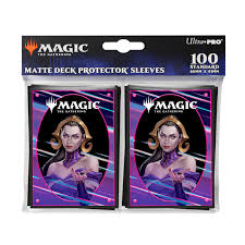 Magic: The Gathering - Foundations 100ct Deck Protector Sleeves Dark