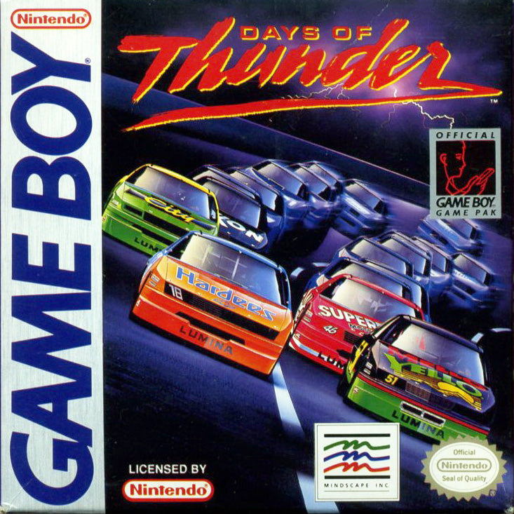 GameBoy: Days of Thunder
