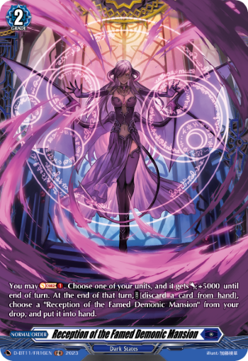 (FR16) Cardfight Vanguard Clash of the Heroes Single: Reception of the Famed Demonic Mansion [D-Format] (V.2 - Feature Rare)  Feature Rare
