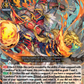 (001) Cardfight Vanguard Evenfall Onslaught Single: Scarlet Flame War General, Bravaldin [D-Format]  Triple Rare