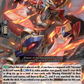 (019) Cardfight Vanguard Flight of Chakrabarthi Single: Blazing Heavenly Slash Equip Dragon, Drahas [D-Format]  Double Rare
