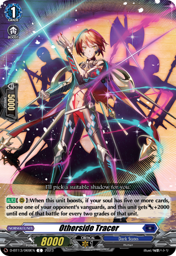 (069) Cardfight Vanguard Flight of Chakrabarthi Single: Otherside Tracer [D-Format]  Common