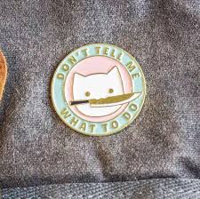 Mystery Dice Goblin: Don't Tell Me What To Do Pin