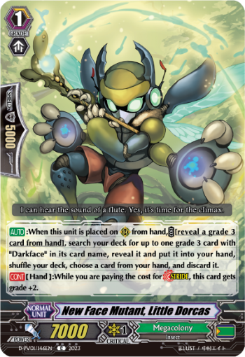 (146) Cardfight Vanguard History Collection Single: New Face Mutant, Little Dorcas [P-Format]  Common
