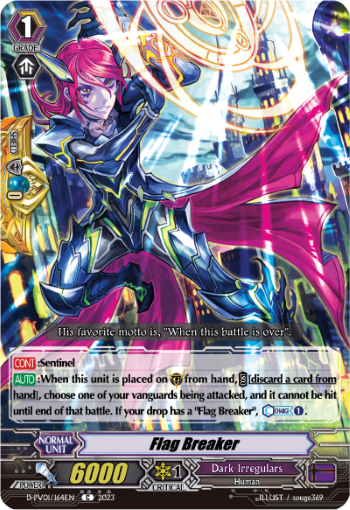 (164) Cardfight Vanguard History Collection Single: Flag Breaker [P-Format]  Common