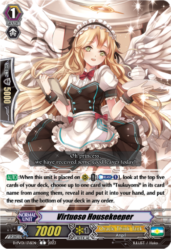 (176) Cardfight Vanguard History Collection Single: Virtuoso Housekeeper [P-Format]  Common