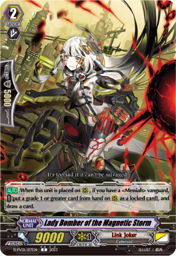 (197) Cardfight Vanguard History Collection Single: Lady Bomber of the Magnetic Storm [P-Format]  Common