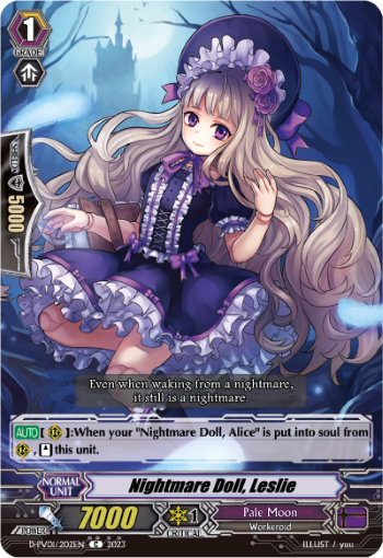 (202) Cardfight Vanguard History Collection Single: Nightmare Doll, Leslie [P-Format]  Common
