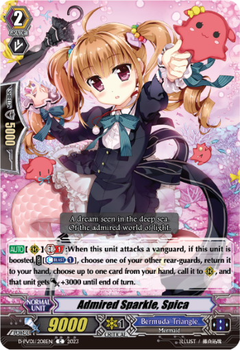 (208) Cardfight Vanguard History Collection Single: Admired Sparkle, Spica [P-Format]  Common