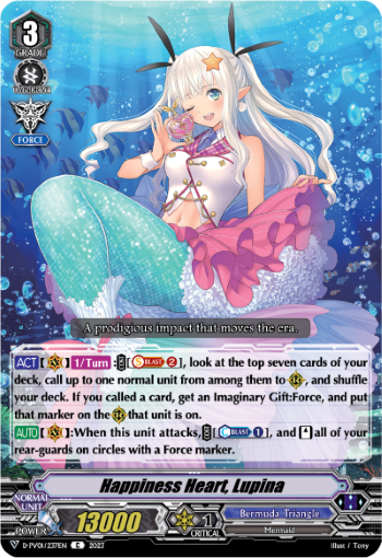 (237) Cardfight Vanguard History Collection Single: Happiness Heart, Lupina [V Format]  Common