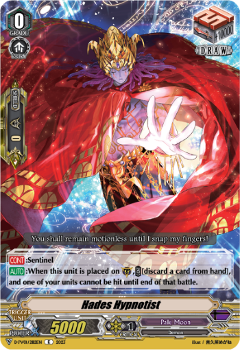 (282) Cardfight Vanguard History Collection Single: Hades Hypnotist [V Format]  Common