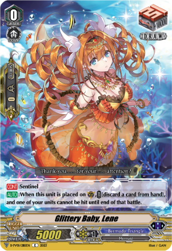 (285) Cardfight Vanguard History Collection Single: Glittery Baby, Lene [V Format]  Common