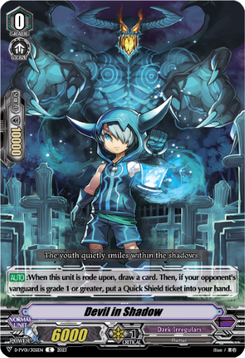 (305) Cardfight Vanguard History Collection Single: Devil in Shadow [V Format]  Common