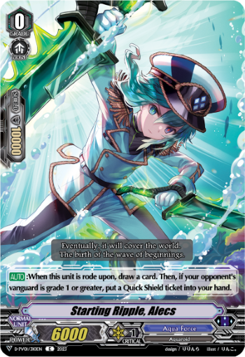 (310) Cardfight Vanguard History Collection Single: Starting Ripple, Alecs [V-Format]  Common