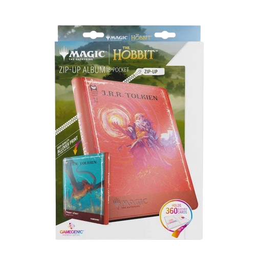 Gamegenic: Magic the Gathering (MTG): The Hobbit: Zip-Up Album 18-Pocket: The Arkenstone / Smaug, Worm of Dread