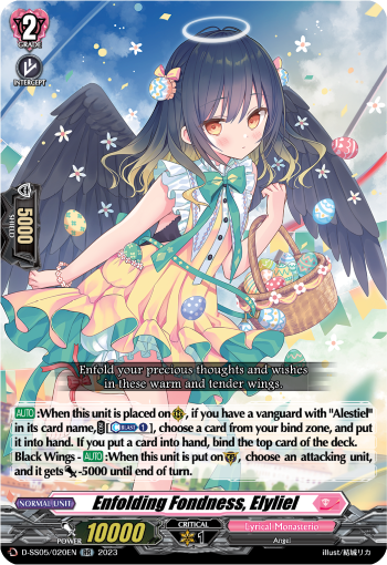 (020) Cardfight Vanguard Festival Booster 2023 Single: Enfolding Fondness, Elyliel [D-Format]  Double Rare